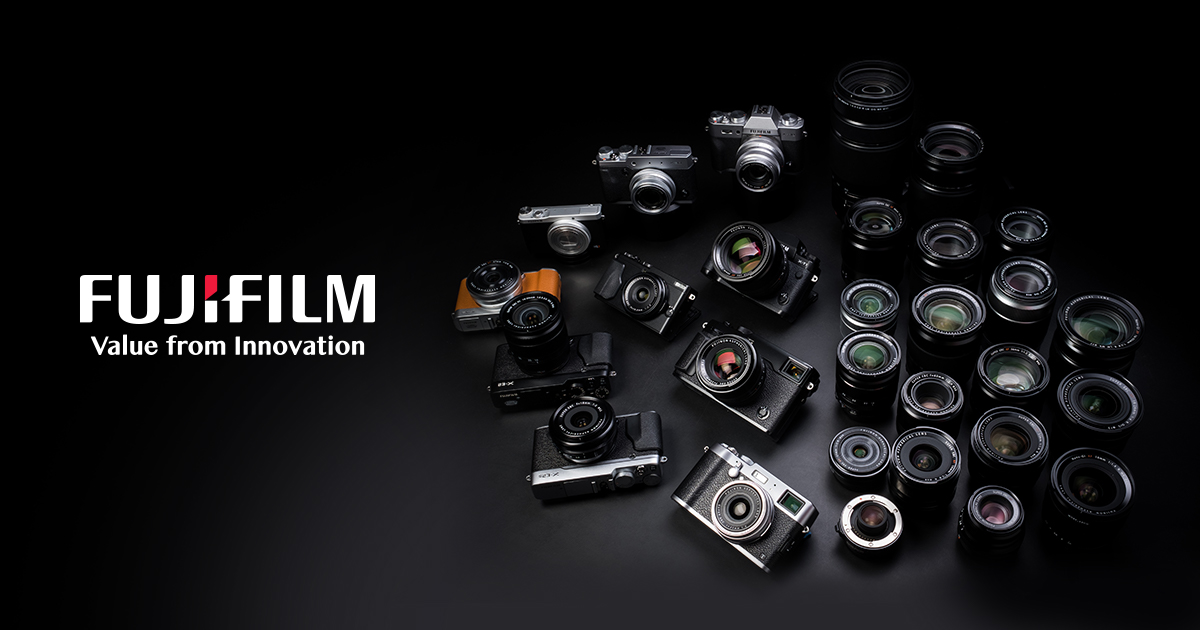 후지필름, 미러리스 디지털 카메라 X 시리즈 교환식 렌즈 개발 로드맵 최신 버전 공개 - 후지필름