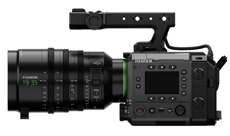 FUJIFILM GFX ETERNA 55에 장착된 모습